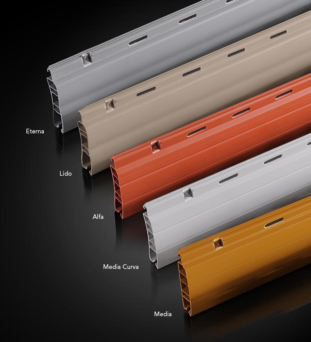 Tapparelle avvolgibili in PVC - Tapparelle pvc PiavePlastik